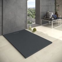 Plato De Ducha Resina Vortex Antracita 70x100 Cm