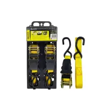 Set 2 Cinghie A Cricchetto 25 Mm X 4 Mt - System+