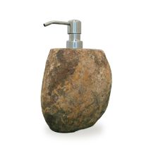 Ocean Line - Collezione Galéo - Distributore Di Sapone In Pietra Di Fiume - Linea Océan