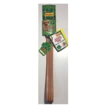 Friskies - Beige Leather Dog Collar - Size M 40-55cm - Qr Code Purina