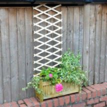 Wooden Expandable Garden Trellis - 6ft X 1ft