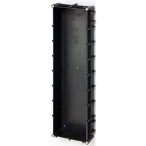 Aiphone Gt-4b Black Abs Flush-mount Box, Installation Of 4 Gt Modules Or Single-piece Board