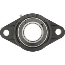 Htb - Ucfl 205 Cuscinetto Flangiato Ghisa Ø Foro 25 Mm Distanza Tra I Fori 99 Mm