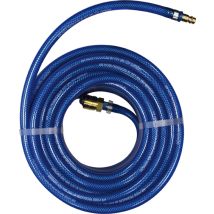 Fitt – Manguera de aire comprimido 10 m x 6 mm – Presión de servicio 15 bar – Conexión rápida universal