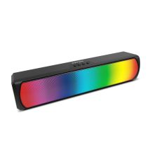 Krom – Barra de Sonido Bluetooth RGB K-POP 6W – Diseño Compacto y Elegante – Conectividad Bluetooth y USB