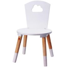 Silla Estú Rosa De Madera Moderna Para Niño