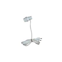 Adapter Flaschenbirne E14 Mit Schalter Und Stecker 2x0.75 Auf 1.5m, Weiss