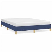 Maison Exclusive - Giroletto Senza Materasso Blu 140x200 Cm In Tessuto