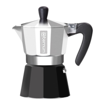 Bialetti - Aeternum Caffettiera Black Pearl Moka Per Espresso Caffettiera Black Pearl 1 Tazza