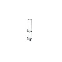 Emco – Sistema emco2 per porte – 2 cestini angolari profondi – 703mm, cromo, zinco pressofuso/ottone cromato