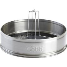 Cobb – Deckelverlängerung mit Hähnchenhalter – Edelstahl – 30,4 cm x 30,4 cm x 8,6 cm – Grillzubehör für Grills