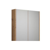 Trendteam - Smart Living Armadietto Con, Vernice Bianca Opaca Con Rovere Artisan, 69 X 70 X 15 Cm