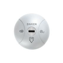 Vivol – Candado Daken Saturn GO – Zamak – 80 mm ancho – 41 mm alto – 0,60 kg – Cierre manual – 2 llaves