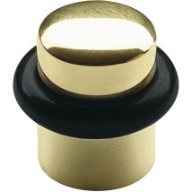 Solido - Bodentürstopper Türpuffer Türstopper Ø 25mm (bohr) Messing Poliert