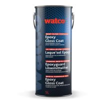 Epoxyguard Beste Formel, Zweikomponentiges Epoxidharz Bodenbeschichtung, Dunkelblau Ral 5005 5l - Dunkelgrau - Watco