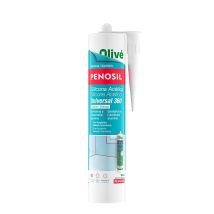 Silicone Acetico Sanitario Universale 360 Bianco 280 Ml