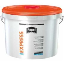 Ponal Holzleim Express 10 kg – Wasserbasierter Weißleim für Holz – Hohe Endfestigkeit – D2 nach EN 204 – Ideal für Bastelarbeiten