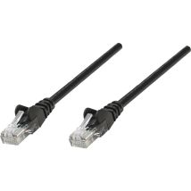 Intellinet - 320764 Rj45 Netzwerkkabel, Patchkabel Cat 5e U/utp 3.00 M Schwarz 1 St.
