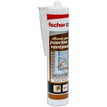 Fischer Neutralsilikon Für Türen Und Fenster, Weiß – 300 Ml 505444