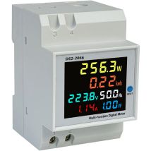 Contatore Di Energia Digitale Carivent Ac40 300v 100amisuratore Di Corrente Alternata Calibrato Kwhamperometrovoltmetrocontatore Intermediodin 