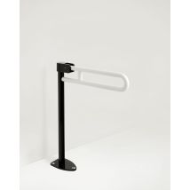 Stützklappgriff 615mm – Nylonrohr – Durchmesser 36mm – Wandstärke 3mm – Aluminium – Stahlrohr – 850mm Höhe – 685mm Ausladung