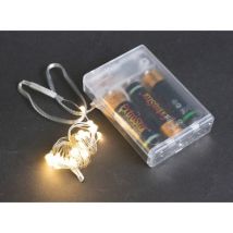 Cable Blanco Cálido 100 Microled 5 Metros Para Uso Interior