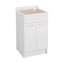 Lavatoio Colavene Swash 2 Ante Con Asse Lavapanni 50x45x86 Bianco - 24130b