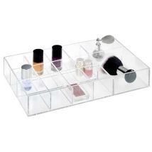 Contenitore Organizer Portatrucco In Plastica 14 Scomparti Porta Trucchi Make Up