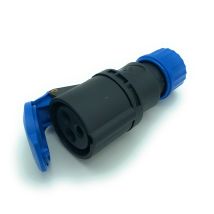 Prise Industrielle Cee 2p+e 16a-6h 200-250v Ip44 Gris