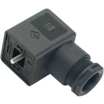 Connettore Per Elettrovalvole, Struttura A Serie 210 Nero Poli:3+pe 43-1706-002-04 Binder Contenuto: 1 Pz.
