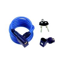 Cadenas Sicuro – Antivol en acier spiralé – 150 cm – 2 clés fournies