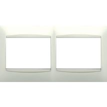 Bjc - Marco 2 Elementos Blanco Con Embellecedor Coral 21212