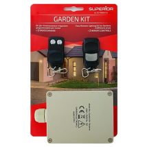 Kit Garden Superior 220v 2-kanal 12a Empfänger + 2 Fernbedienungen 433mhz - Suprk004