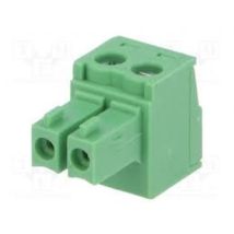 Connettore C.stampato Femmina 2 Contatti Raster 3,81mm 15edgkk3,81-02p