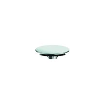 Valentin – Válvula ABS cromada Pédiclic para desagüe de bañera – Diámetro 72 mm – Altura ajustable 58-75 mm