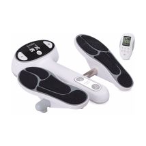 Estimulador circulatorio Power Stepper Terraillon – 42,8 x 41,6 x 10,4 cm – 99 niveles de intensidad – Alivia el dolor articular