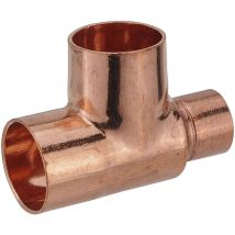Kupfer-löt-t-stück - 22 X 15 X 18 Mm - Mit Dvgw-zulassung