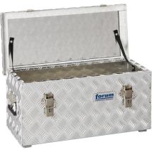 Caja De Transporte De Aluminio 628x275x280 Mm Foro De Litros A Rayas