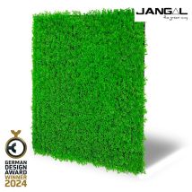 Jangal - Pannelli Acustici Modulabili In Flora Sintetica Ultrarealistica 52x52cm Mod. Bright Green