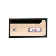 Btv - Montecarlo Horizontaler Briefkasten Rustikale Eiche 120x240x250mm