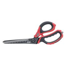 4k5 - Tools 600.501a Universalschere Linkshänder, Rechtshänder Schwarz/rot