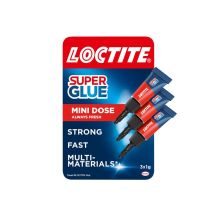 Loctite 2714408 Superglue Mini Trio Tube 3 X 1g Locsgmtn