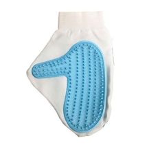 Guanto per cane 23 x 17 cm – Spazzola a forma di guanto per toelettatura – Colori assortiti – GNCPETS