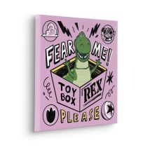 Komar Canvasbild Disney Und Pixar Toy Story Fear Me Please - 40 X 40 Cm - Bild Auf Keilrahmen