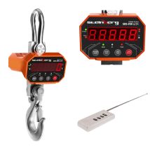 Steinberg Systems - Bilancia Industriale Digitale Elettronica Gru P0rtata Max 5000kg A Led Arancio