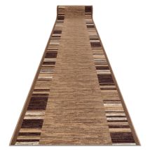 Rugsx – Runner Anti-Slip Adagio Beige 80x150 cm – Non-Slip Backing, Suitable for Underfloor Heating – Custom Sizes Available