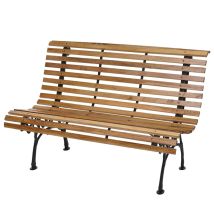 Der Holzwurm - Linder Exclusiv Gartenbank Parkbank Gartenmöbel Holzbank Mc4414 150x70x81 Cm