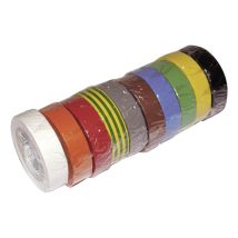 ADVANCE Klebeband elektrisch PVC 15mm x 10m flammenverzögernd für elektrische Isolierungen und Farbmarkierungen