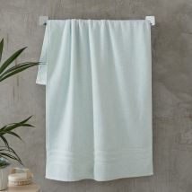 Catherine Lansfield - Zero Twist - Asciugamano Da Bagno In Cotone Morbido E Assorbente, Colore: Blu Uovo D'Anatra