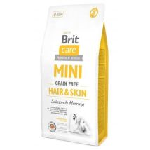 Brit – Trockenfutter für Hunde – Mini GF Haar & Haut – 7kg – Glutenfrei, Laktosefrei, Sojafrei, Hypoallergen